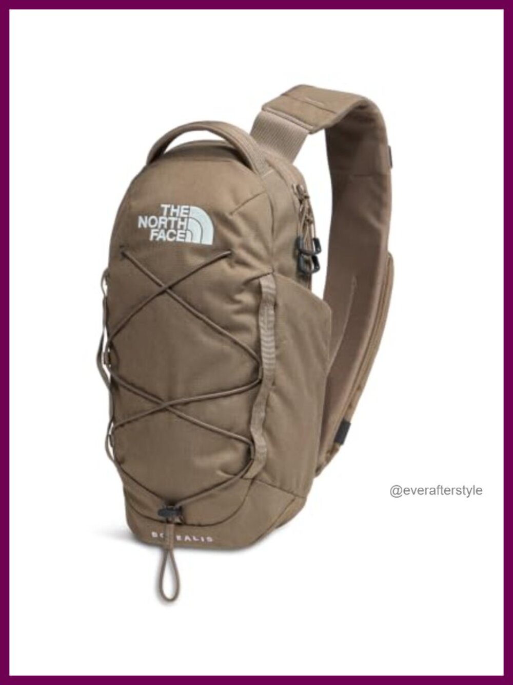 North Face Borealis Sling Crossbody Bag Water Repellent Adjustable Strap